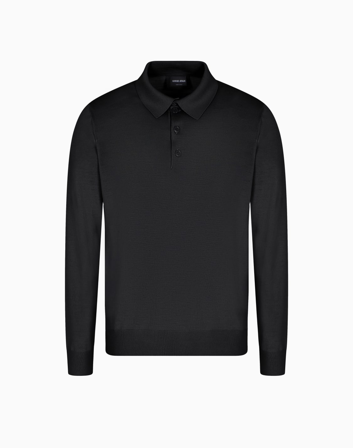 long-sleeved-polo-shirt-in-virgin-wool---giorgio-armani