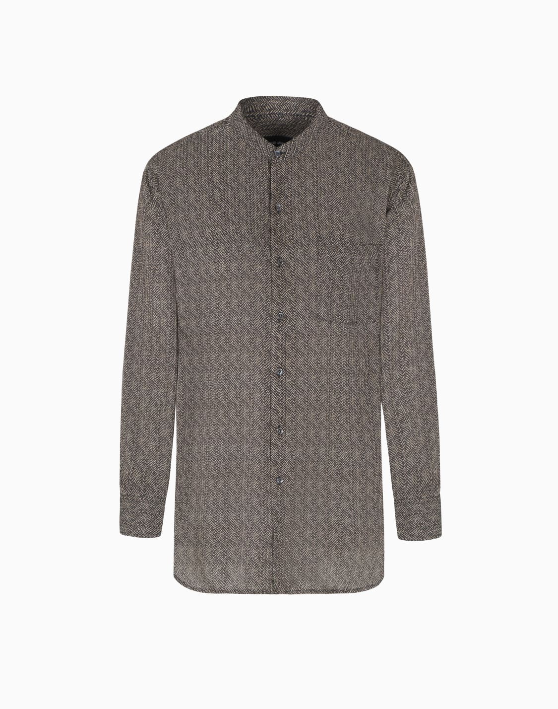 chemise-en-viscose-et-soie-imprim-chevron--motif--giorgio-armani