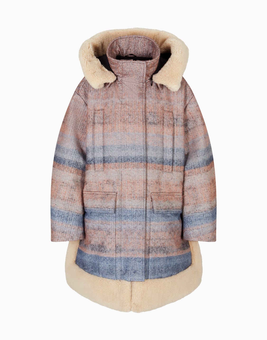 giorgio-armani-neve-oversized-hooded-sheepskin-and-wool-blend-pea-coat-patterned--giorgio-armani