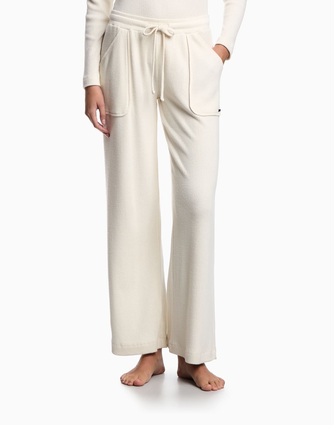 pantalon-de-dtente-en-viscose-fines-ctes-blanc--emporio-armani