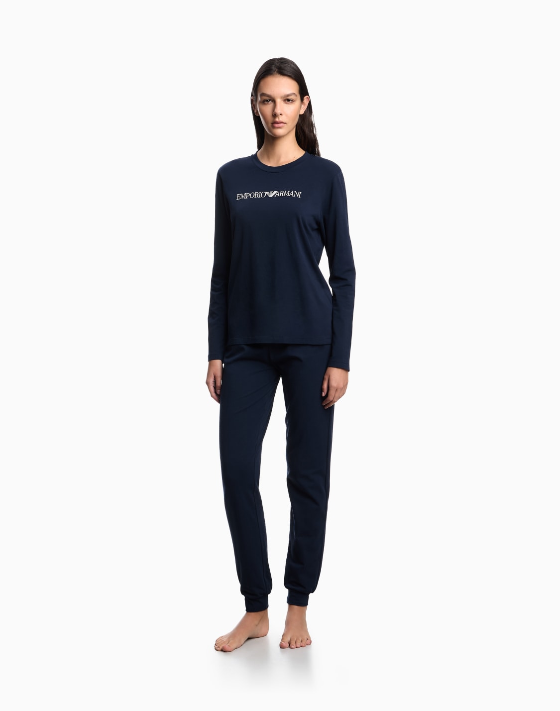 pyjama-en-coton-biologique-avec-bande-logo-asv-bleu--emporio-armani