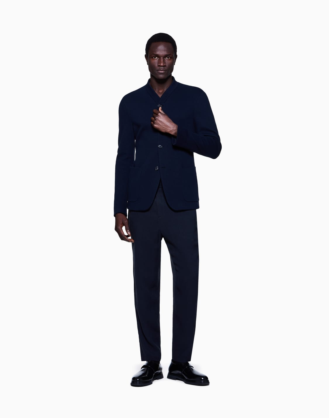 single-breasted-jacket-in-stretch-cotton-and-wool-jersey-navy-blue--giorgio-armani