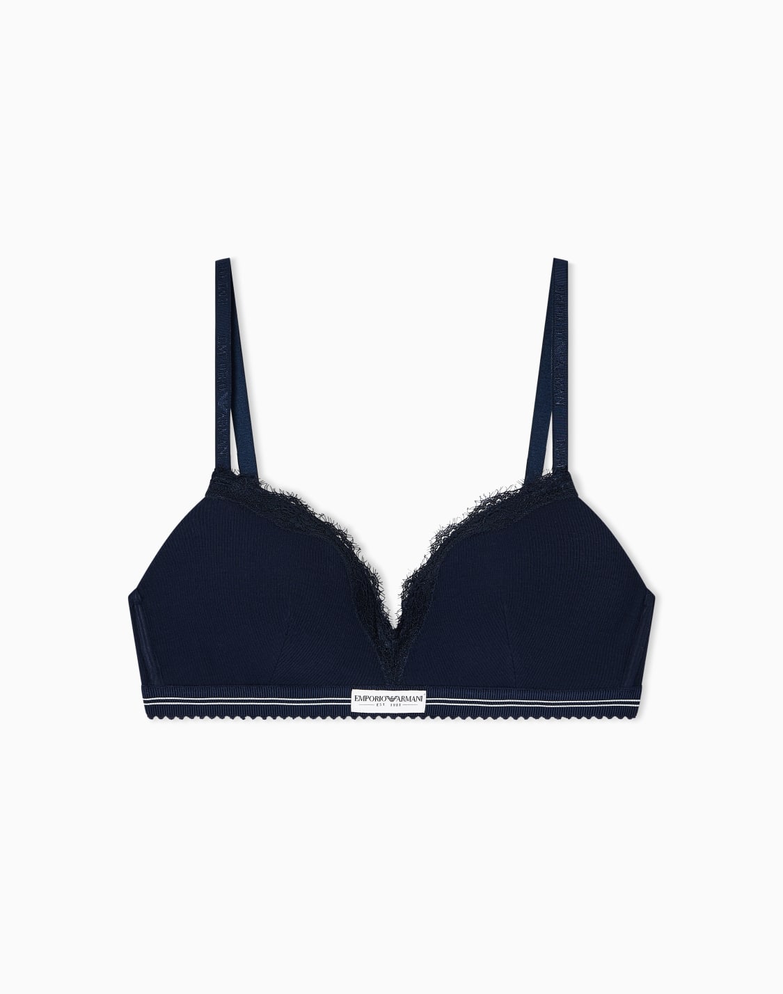 soutien-gorge-triangle-rembourr-en-tissu-ctel-avec-dtail-en-dentelle-bleu--emporio-armani