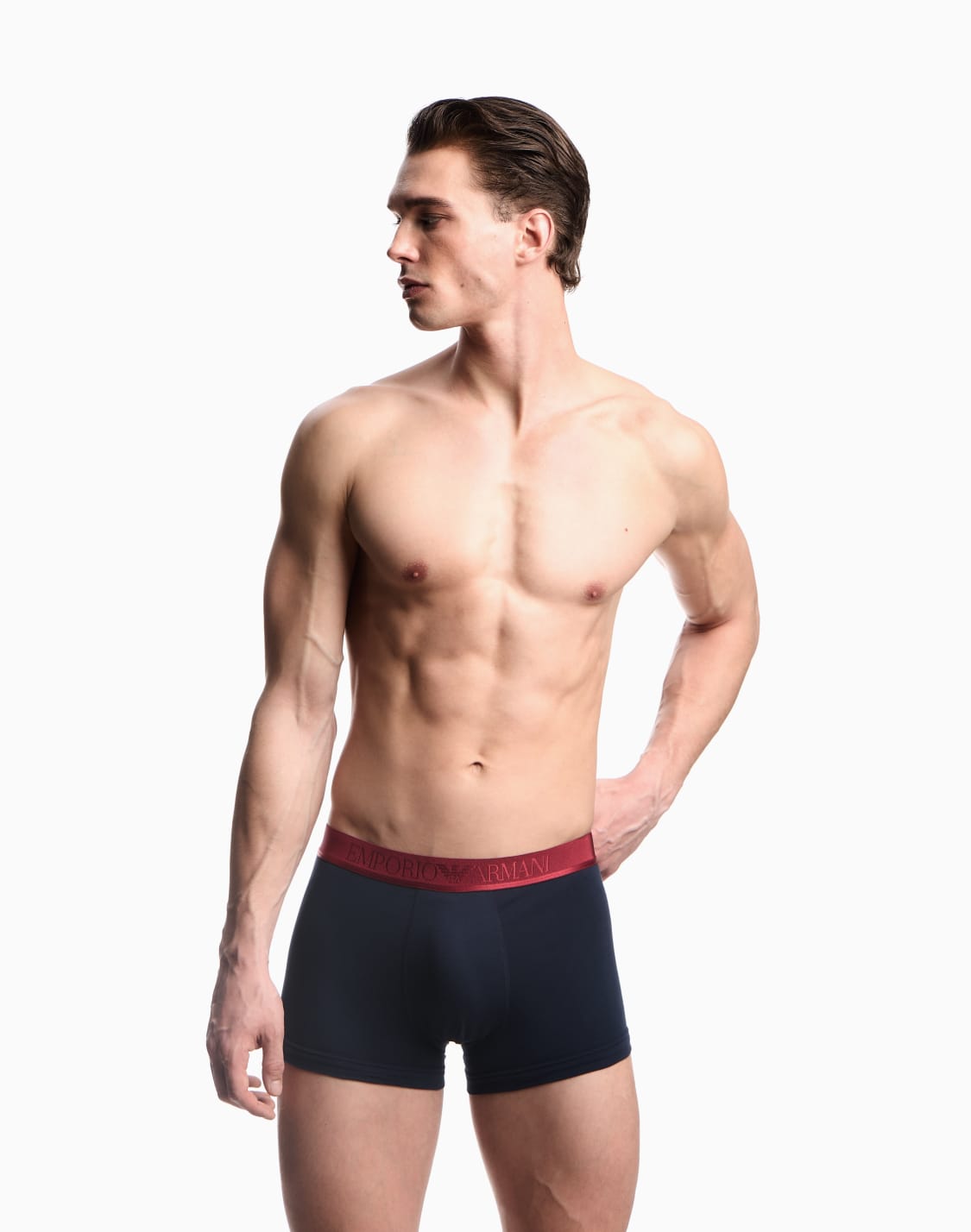 asv-shiny-ボクサパンツ3枚セット-オガニックジャジ-ロゴバンド-レッド--emporio-armani