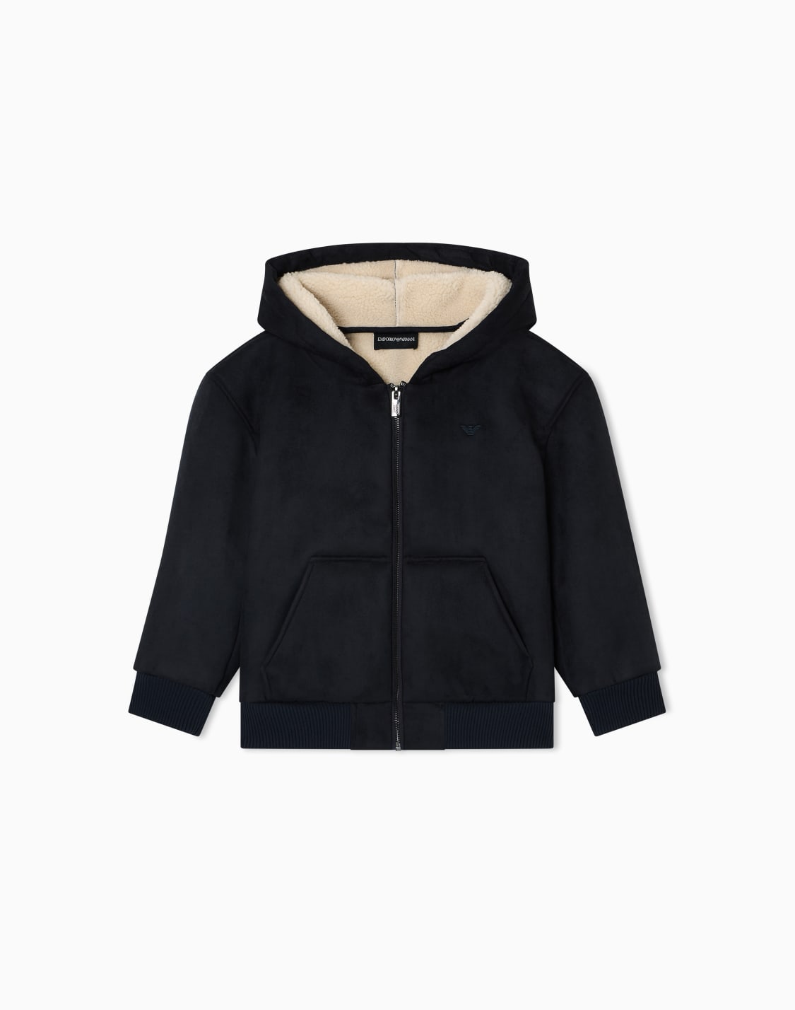 blouson-con-zip-e-cappuccio-effetto-scamosciato-blu-navy--emporio-armani