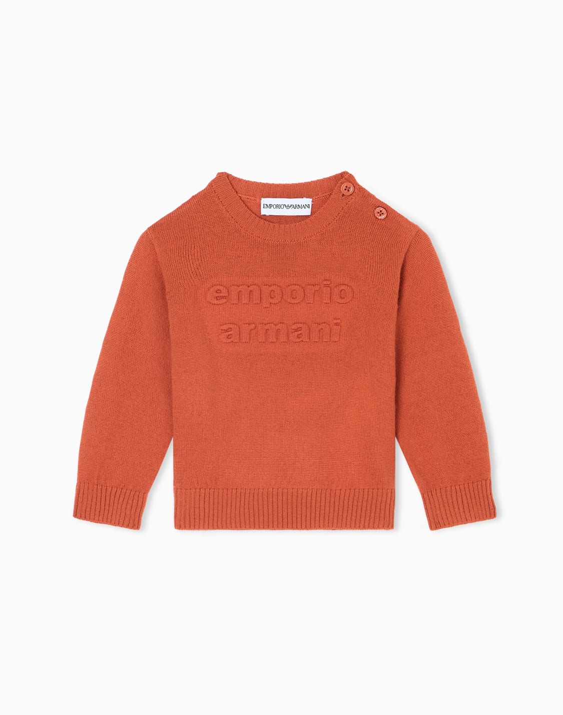 virgin-wool-blend-jumper-with-an-embossed-logo-orange--emporio-armani