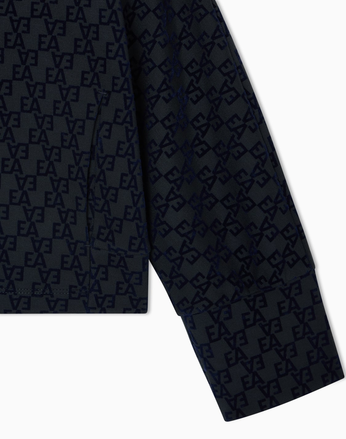 hooded-zip-up-sweatshirt-in-interlock-jersey-with-all-over-flocked-ea-logo-navy-blue--emporio-armani