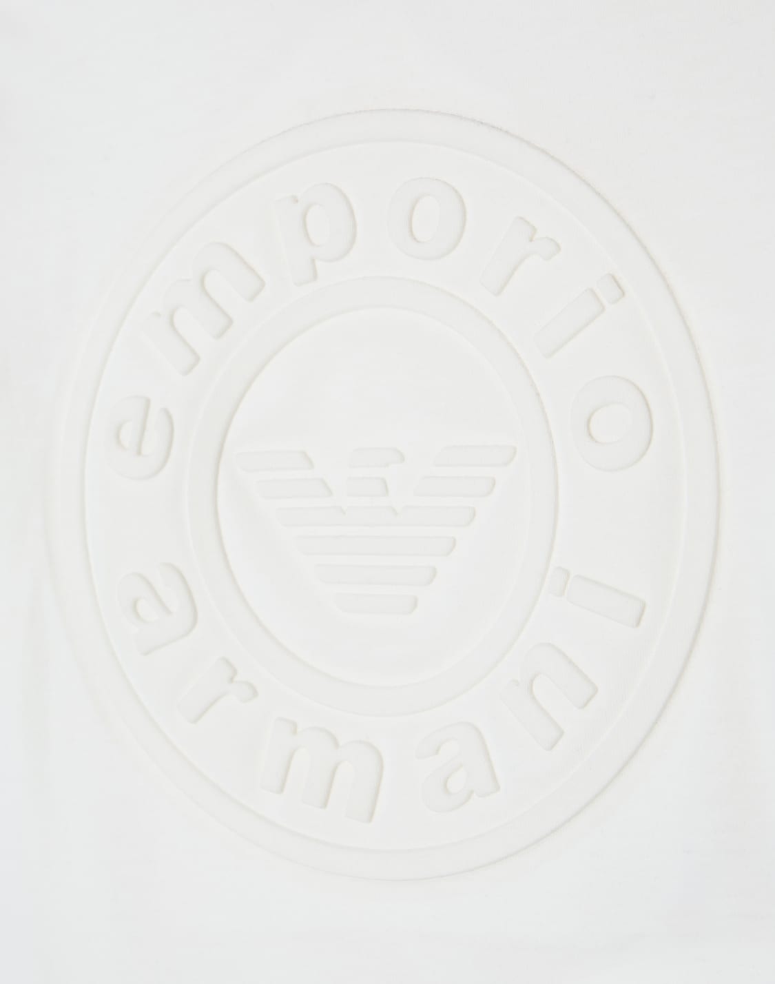 t-shirt-comfort-fit-in-jersey-con-logo-a-rilievo-asv-bianco--emporio-armani