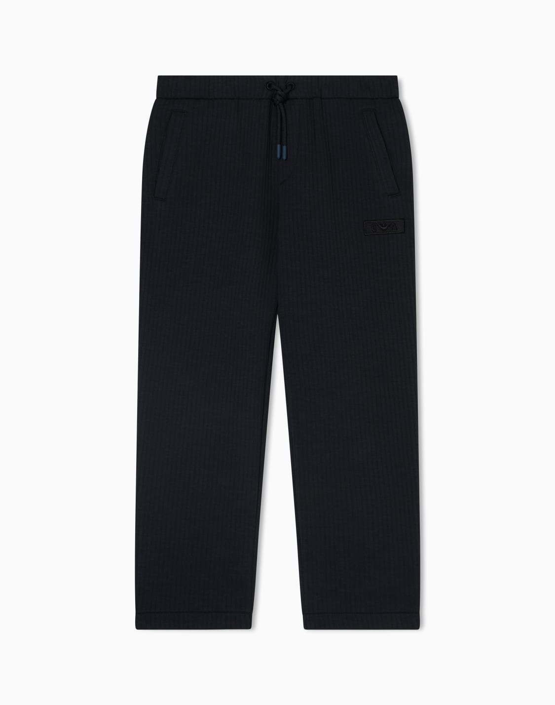 pantalon-coupe-ample-en-jersey-matelass-bleu-marine--emporio-armani