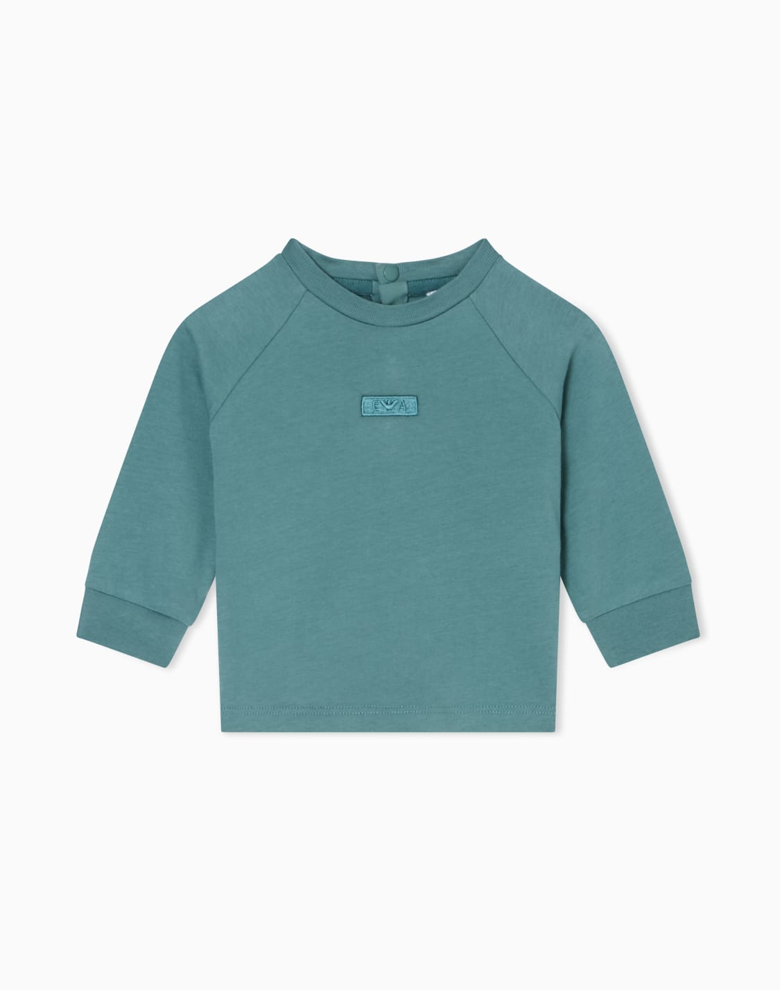 long-sleeved-jersey-t-shirt-with-logo-embroidery-green--emporio-armani