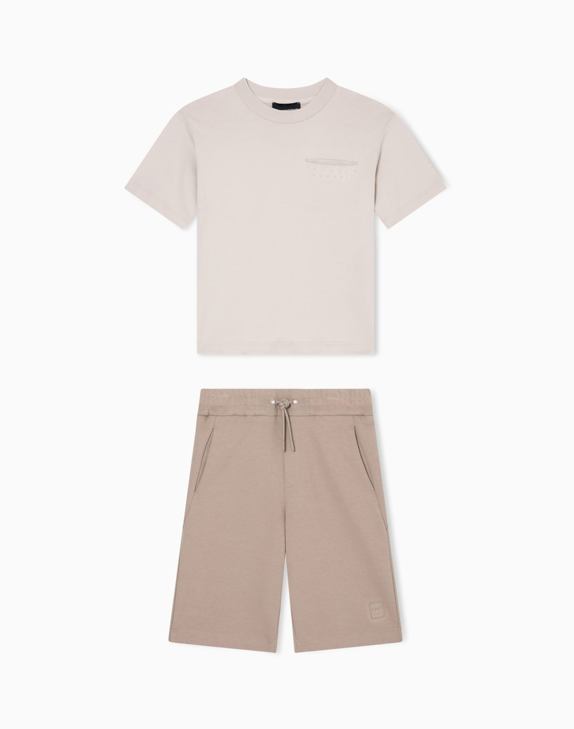 completo-t-shirt-e-bermuda-in-jersey-interlock-beige--emporio-armani