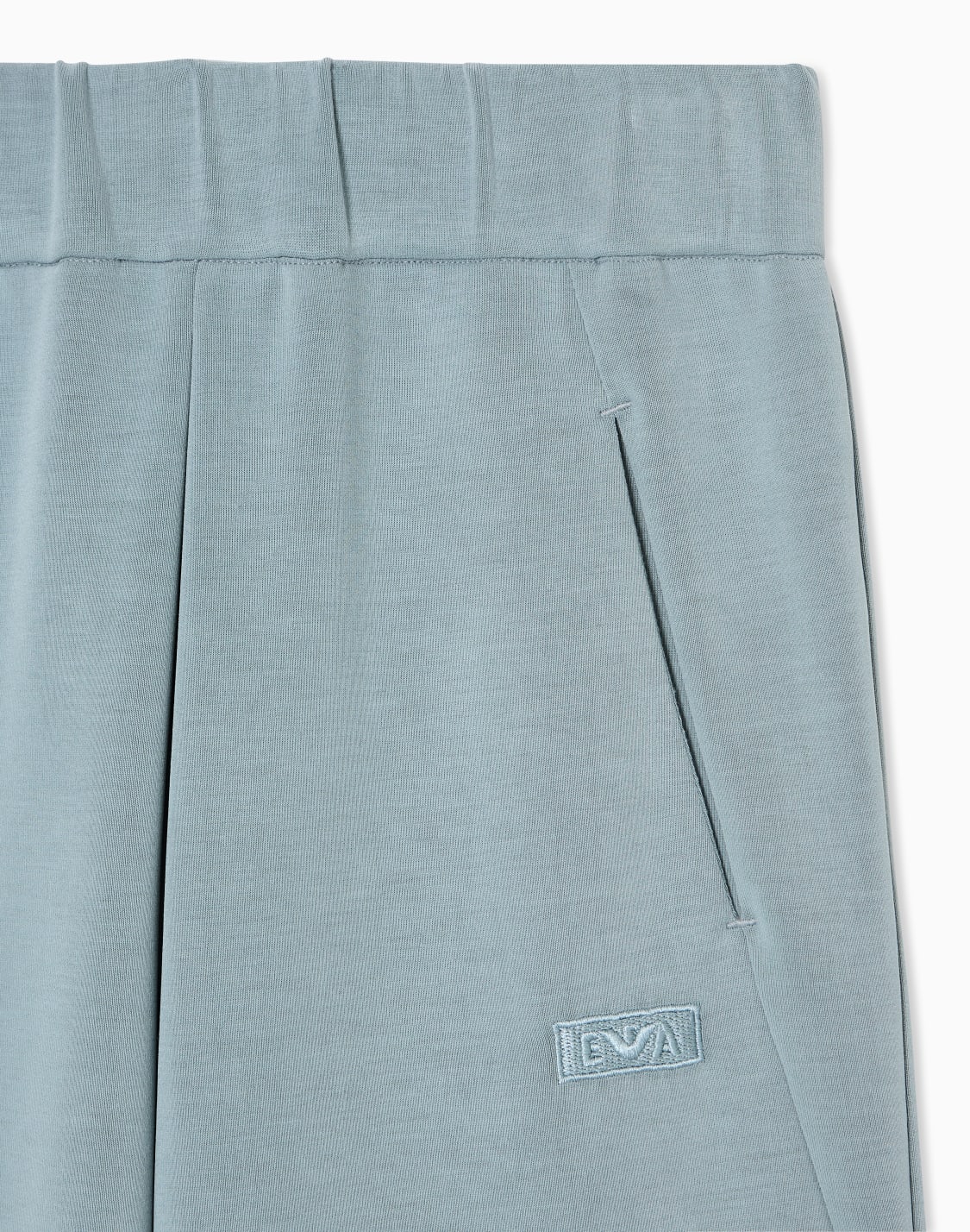 cupro-trousers-with-an-elasticated-waist-light-blue--emporio-armani