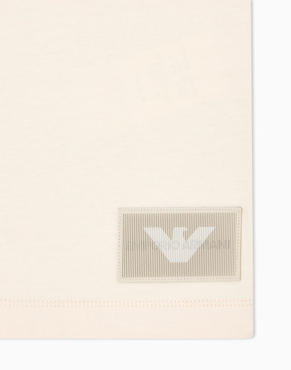 t-shirt-in-jersey-con-patch-logo-asv-beige--emporio-armani