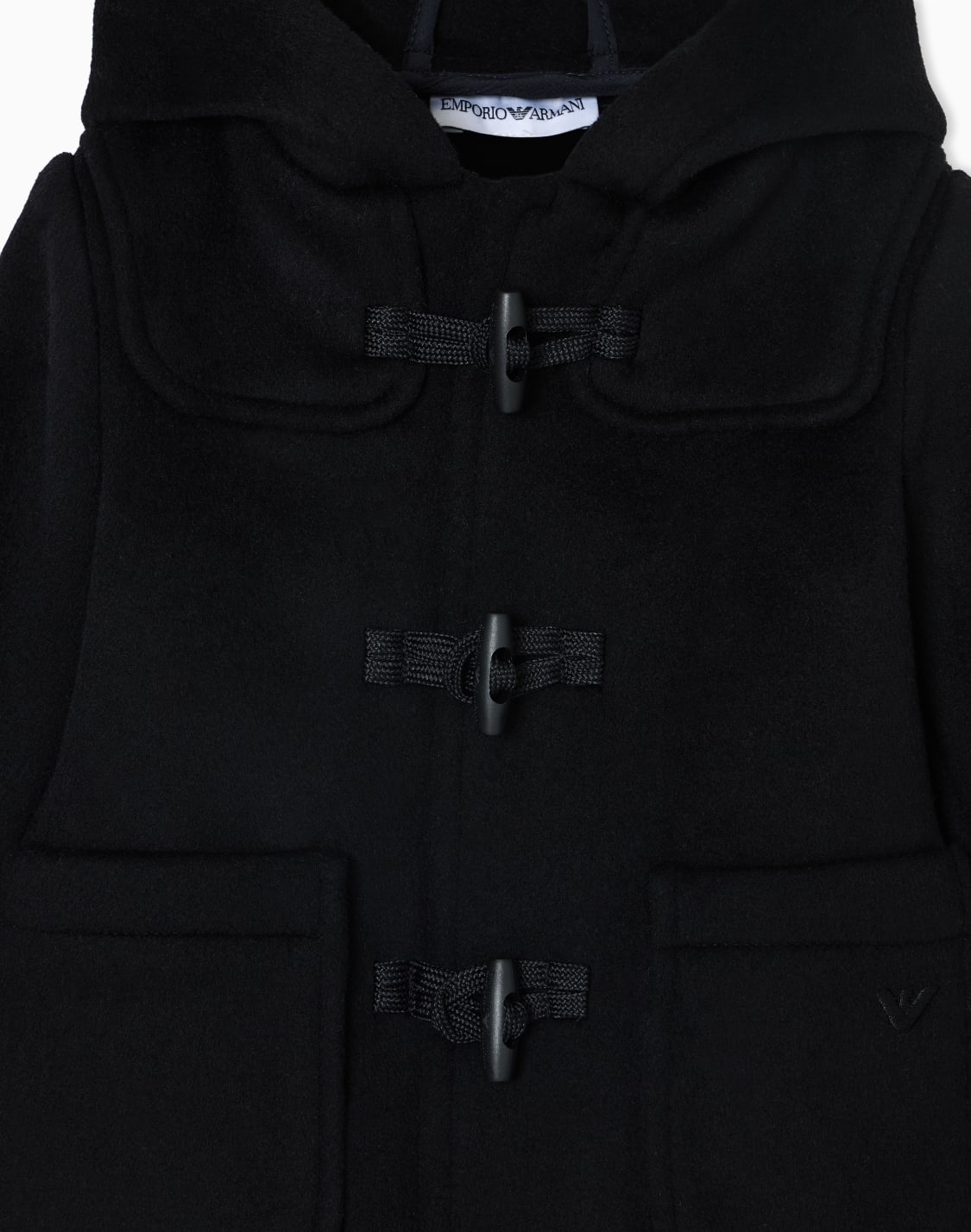 ダッフルコト-ウルクロス-ネイビブル--emporio-armani