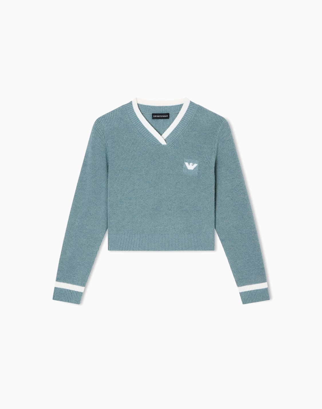 v-neck-jumper-in-a-wool-blend-light-blue--emporio-armani
