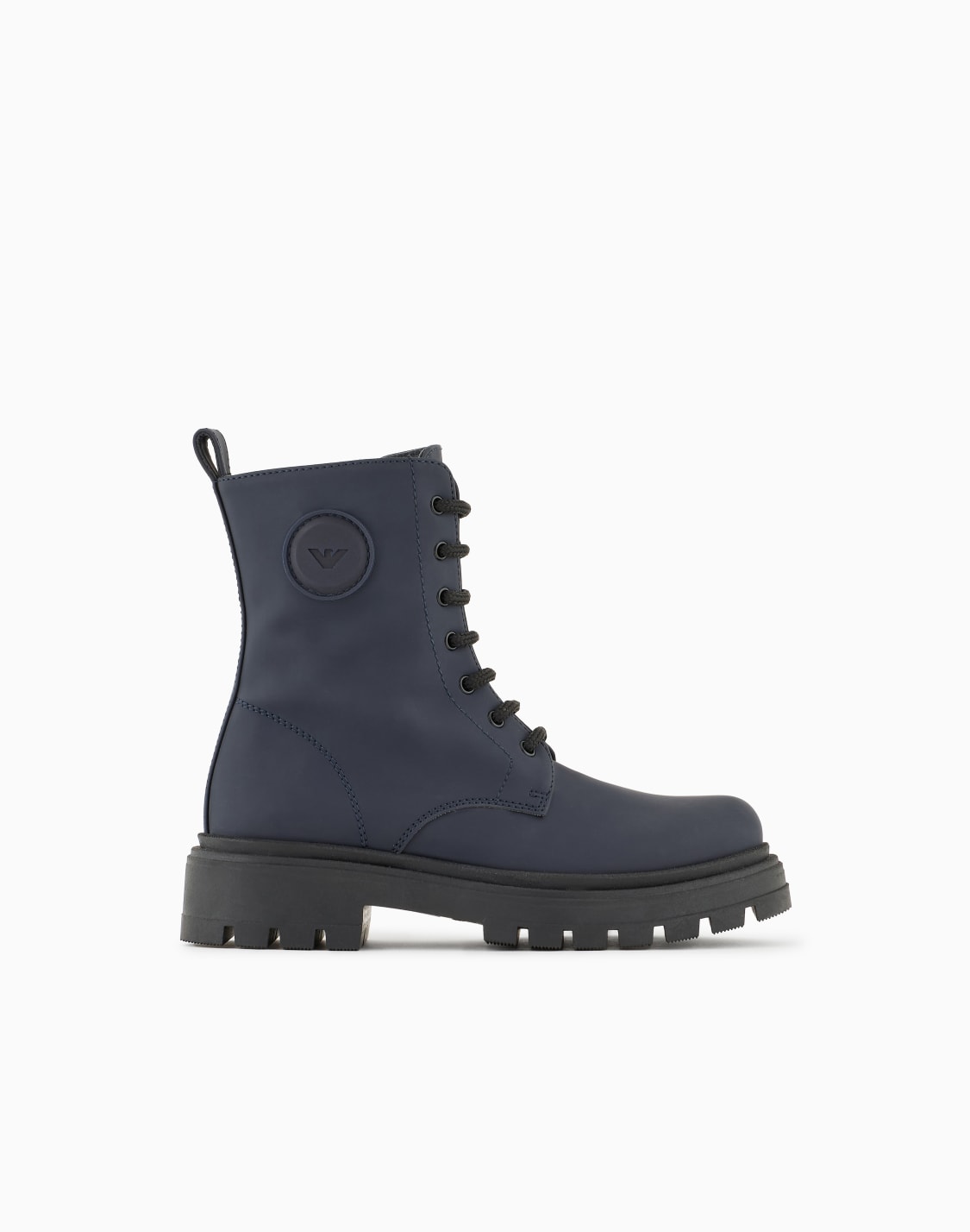 stivaletti-stringati-in-gomma-blu-navy--emporio-armani