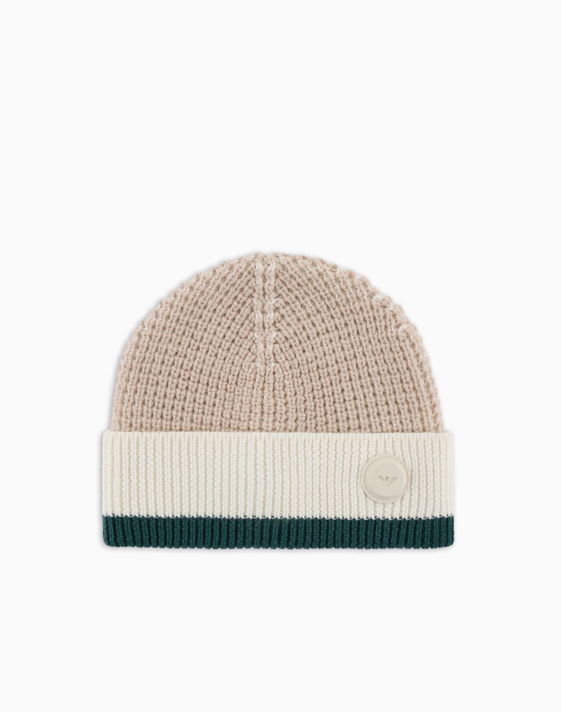 wool-blend-beanie-in-a-mixed-stitch-knit-beige--emporio-armani