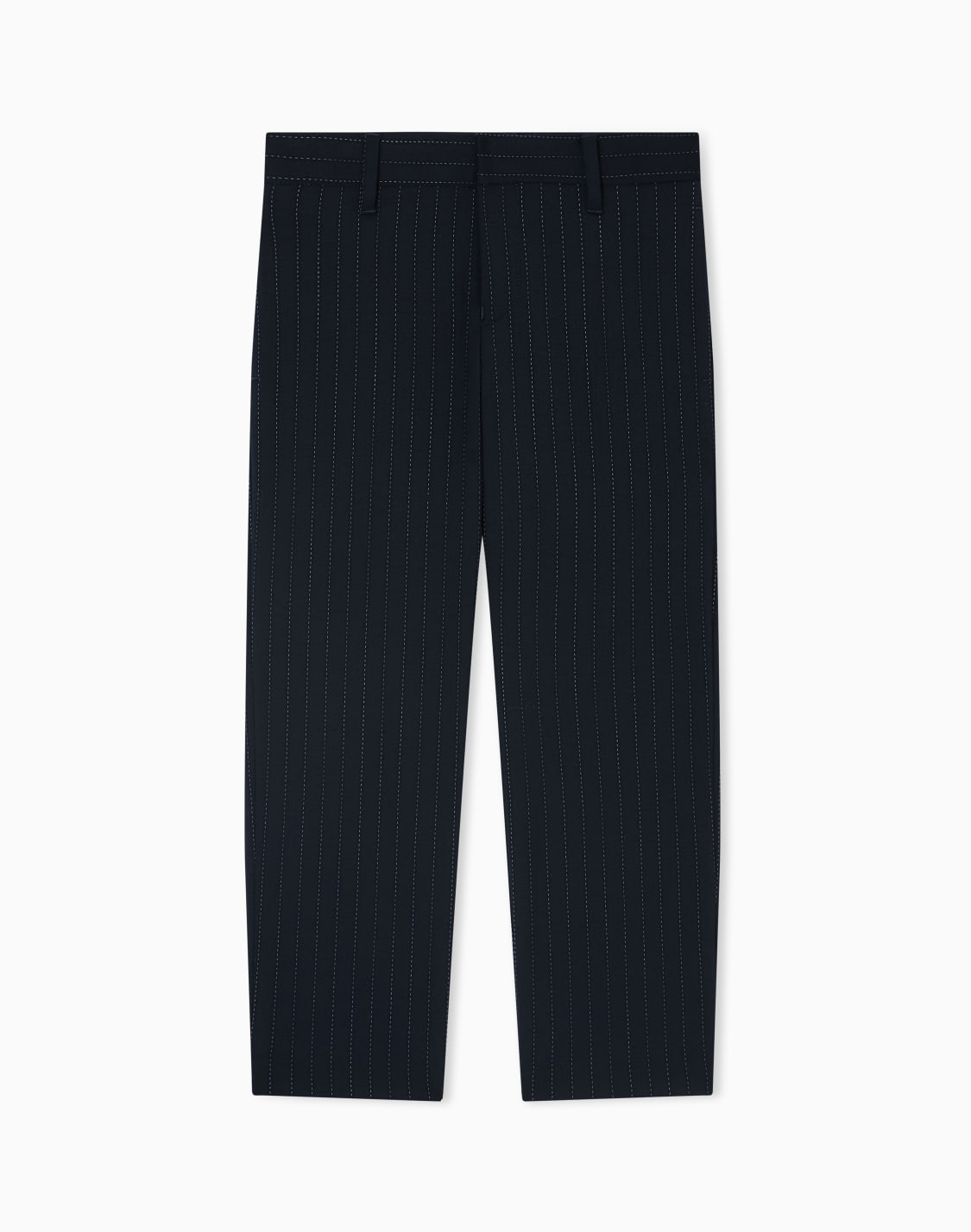 hose-aus-einer-woll-mischung-mit-nadelstreifen-muster-blau--emporio-armani