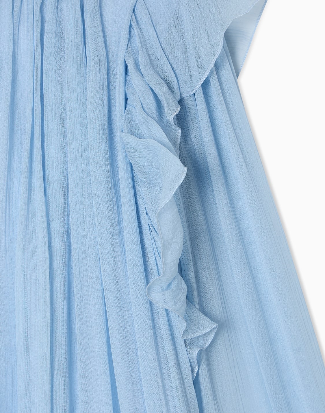 asv-crpon-dress-with-ruffle-light-blue--emporio-armani