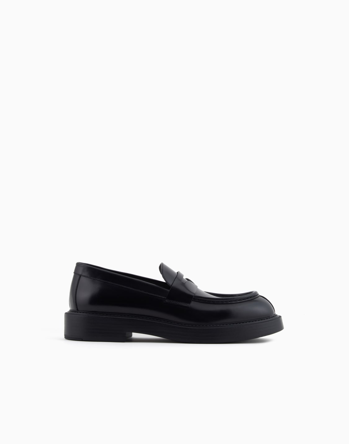 mocassins-en-cuir-bross-noir--emporio-armani