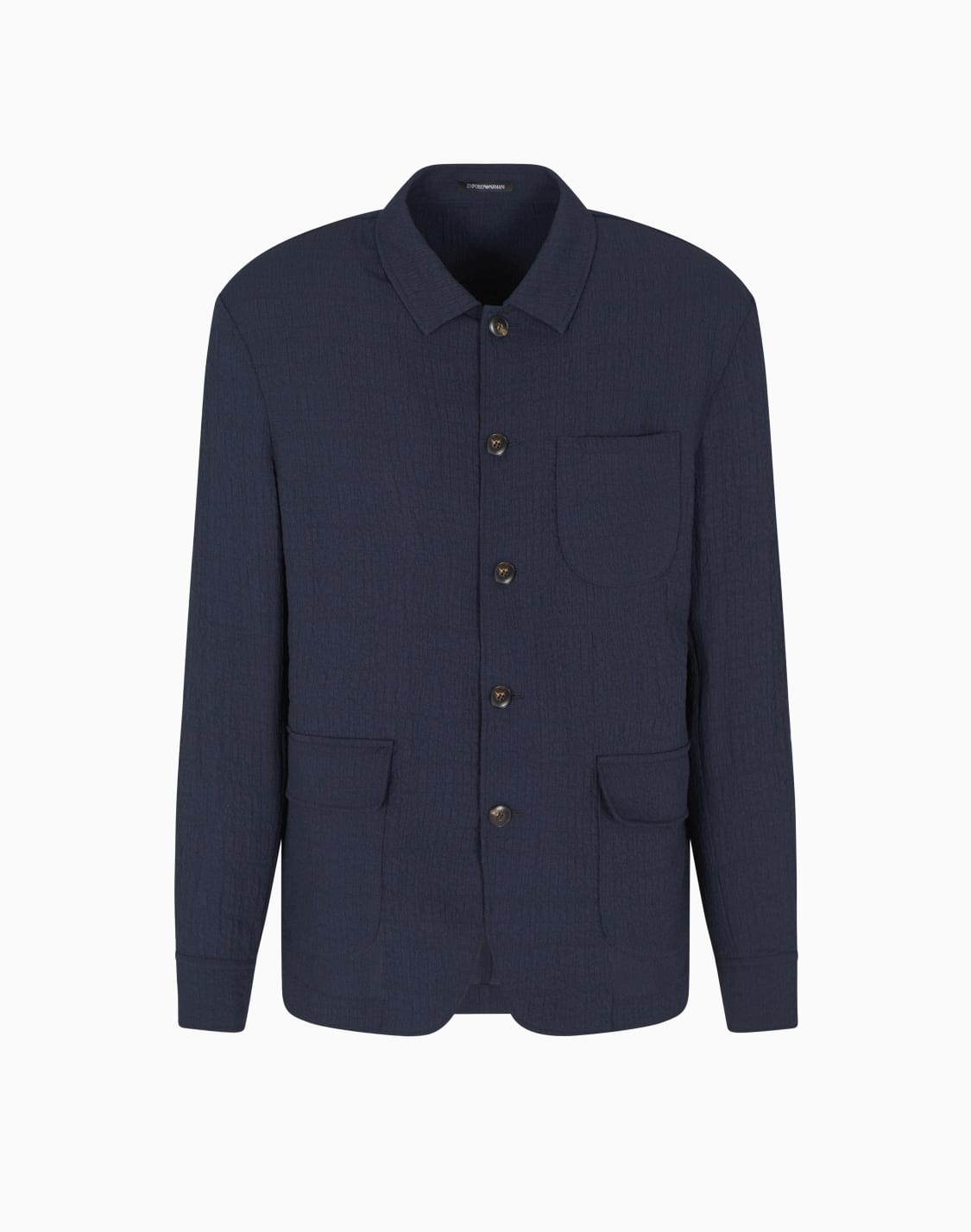 chaqueta-camisera-de-sirsaca-tcnica-azul--emporio-armani