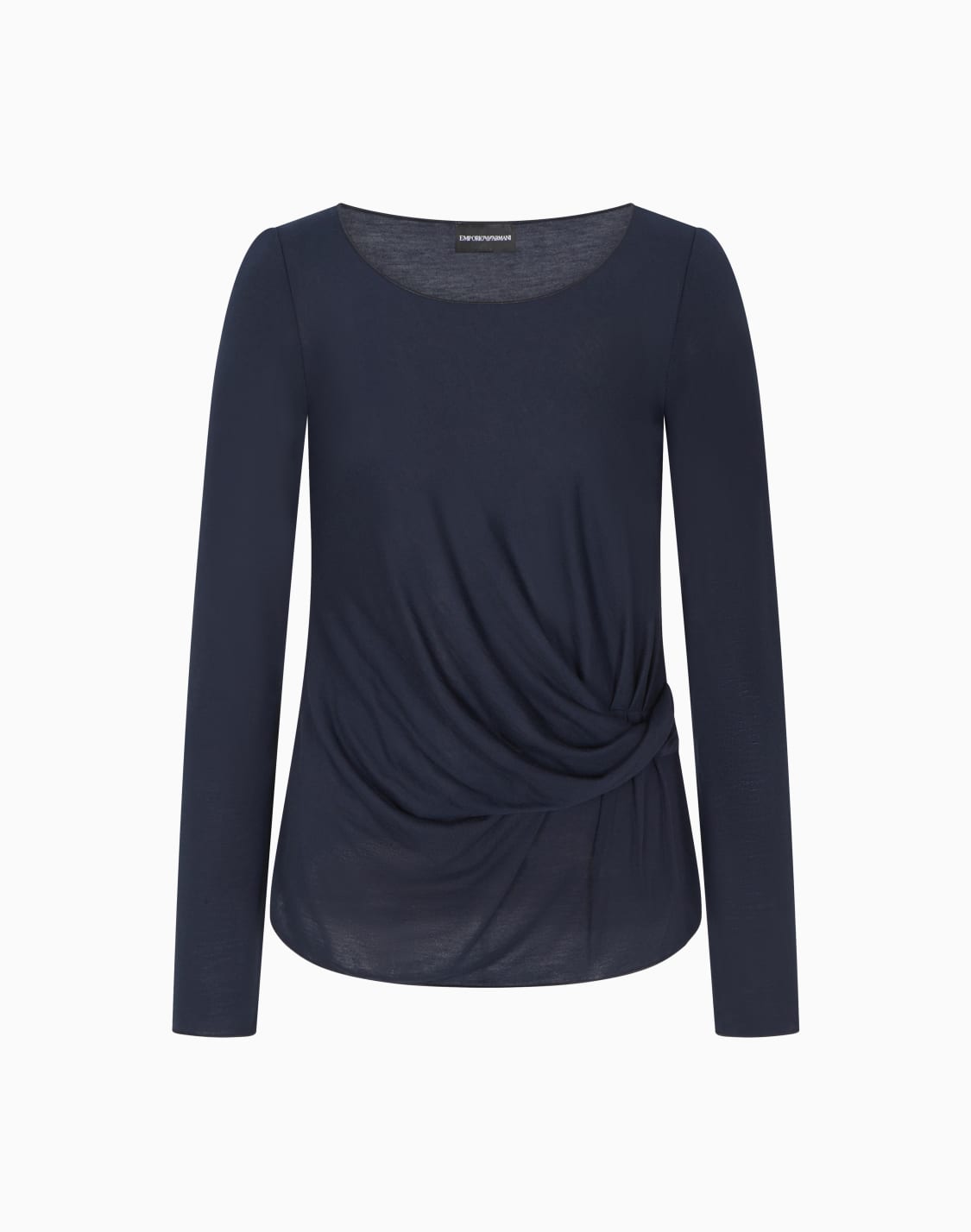 pull-torsad-en-jersey-bleu-marine--emporio-armani