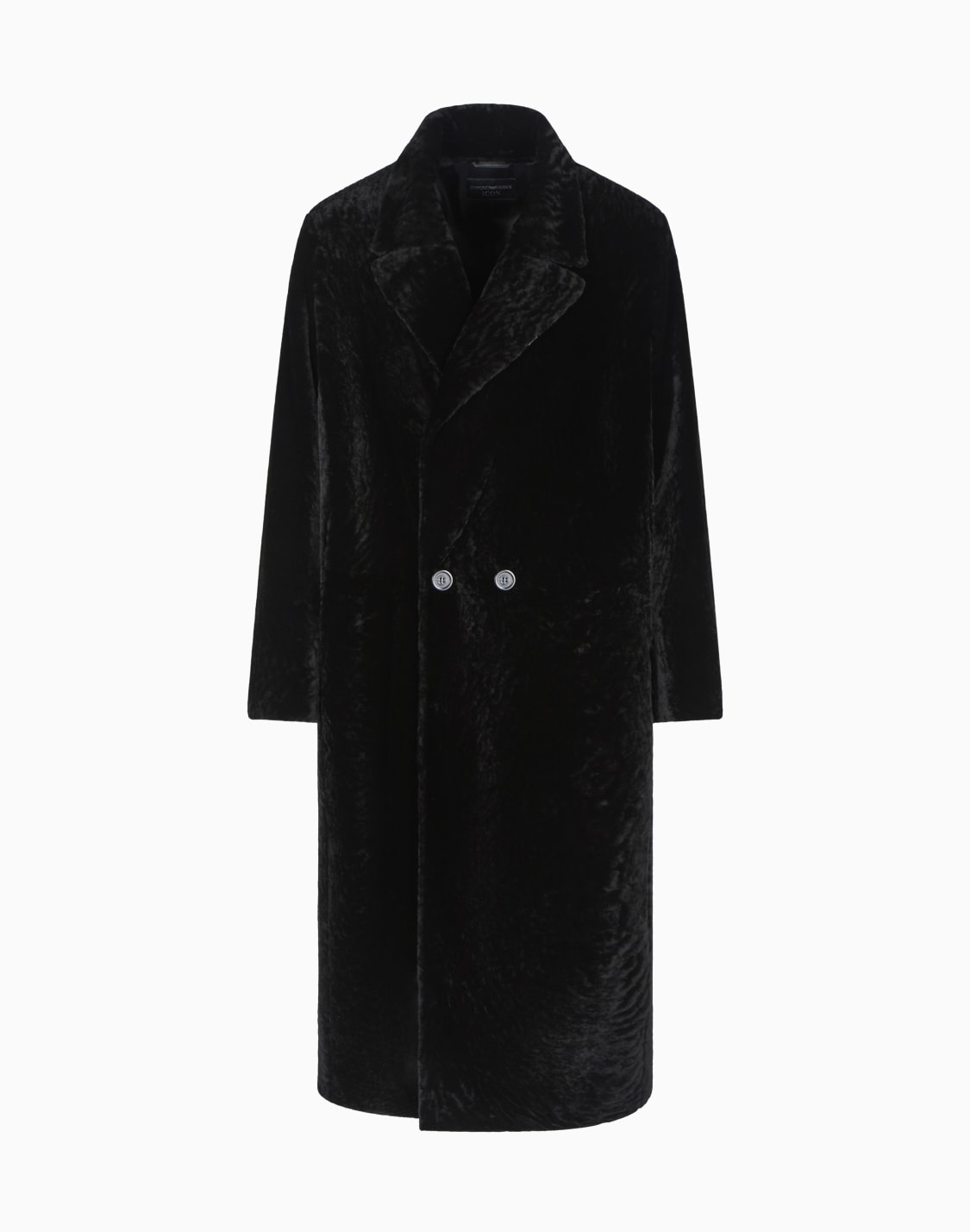 icon-velvet-effect-lamb-shearling-coat-black--emporio-armani