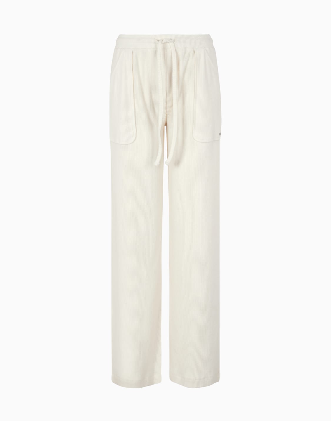 pantalon-de-dtente-en-viscose-fines-ctes-blanc--emporio-armani
