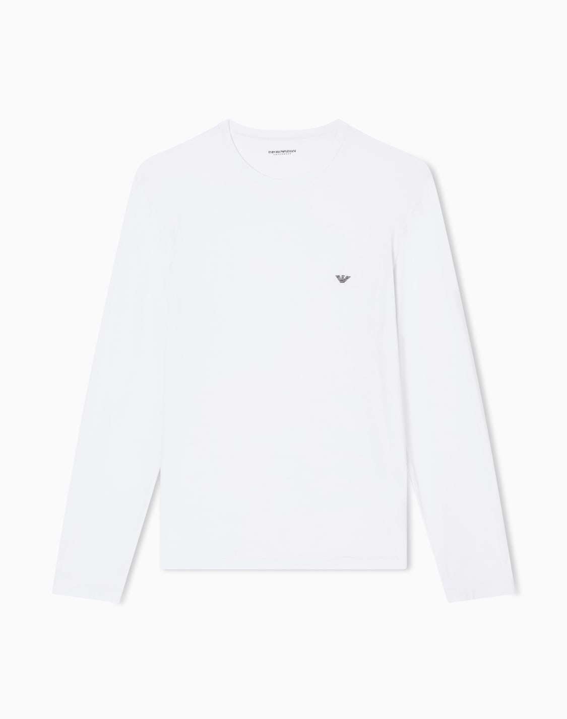 ラウンジウェアトップス-ソフトモダル-タイトフィット-ホワイト--emporio-armani