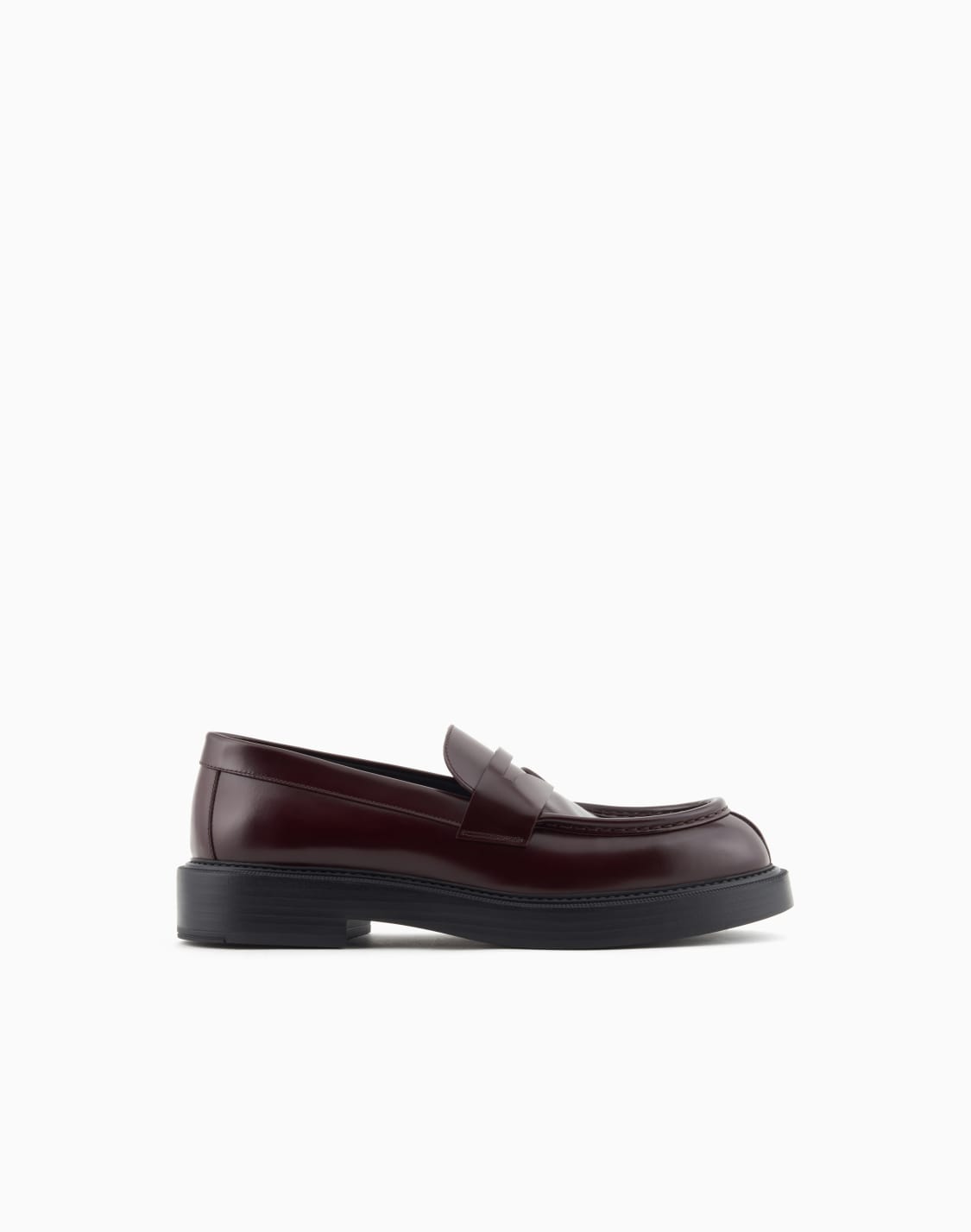 brushed-leather-loafers-burgundy--emporio-armani