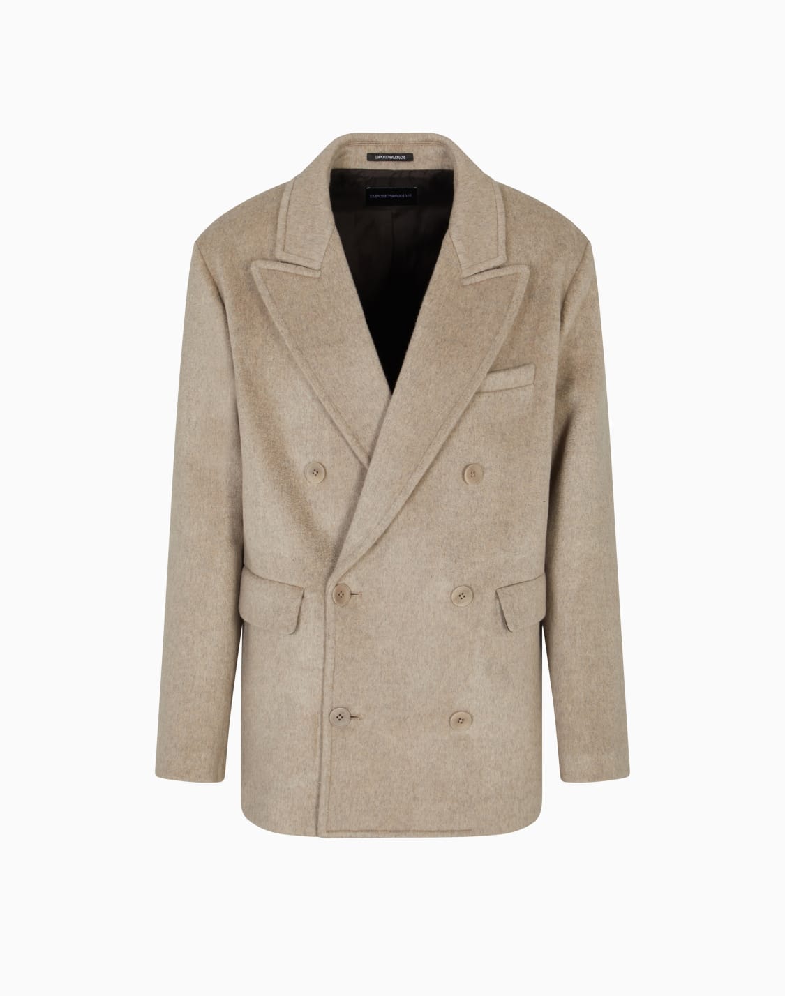 double-breasted-pea-coat-in-virgin-wool-bonded-drap-cloth-beige--emporio-armani