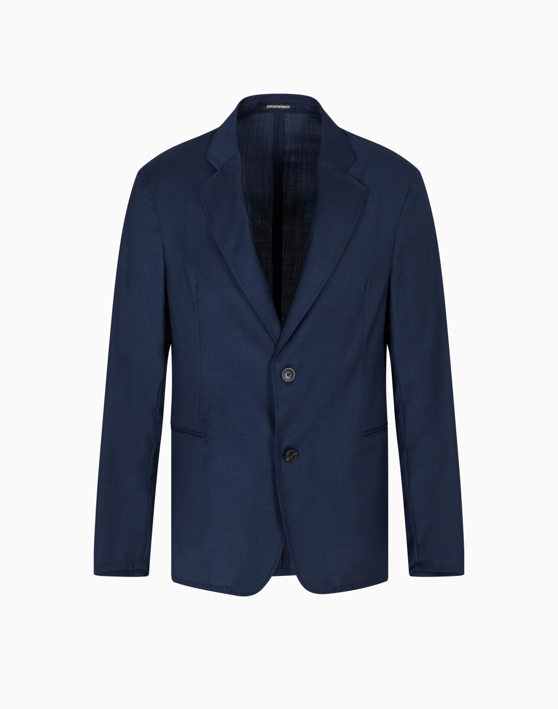 veste-simple-boutonnage-en-toile-de-laine-froide-tropicale-icon-bleu--emporio-armani