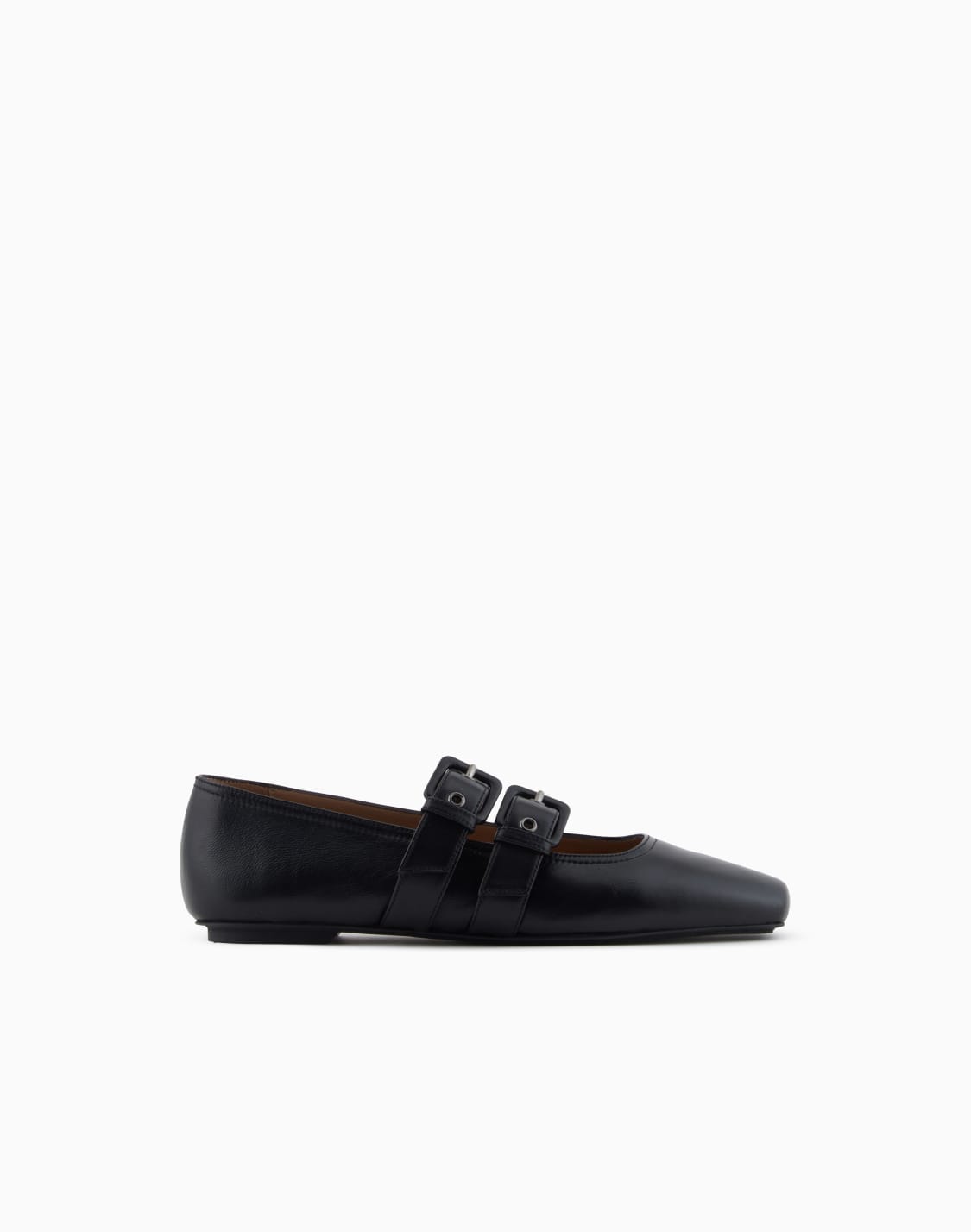 nappa-leather-square-toed-ballerinas-with-double-strap-black--emporio-armani