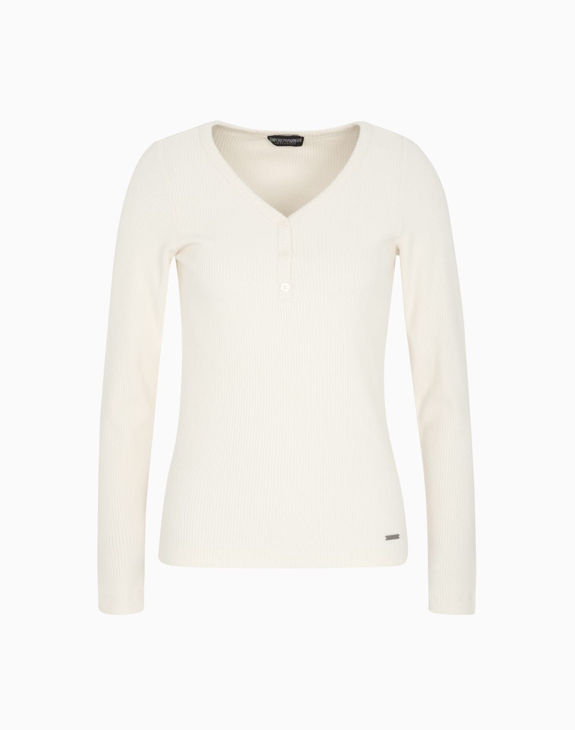 pull-encolure-en-v-de-dtente-en-viscose-fines-ctes-blanc--emporio-armani