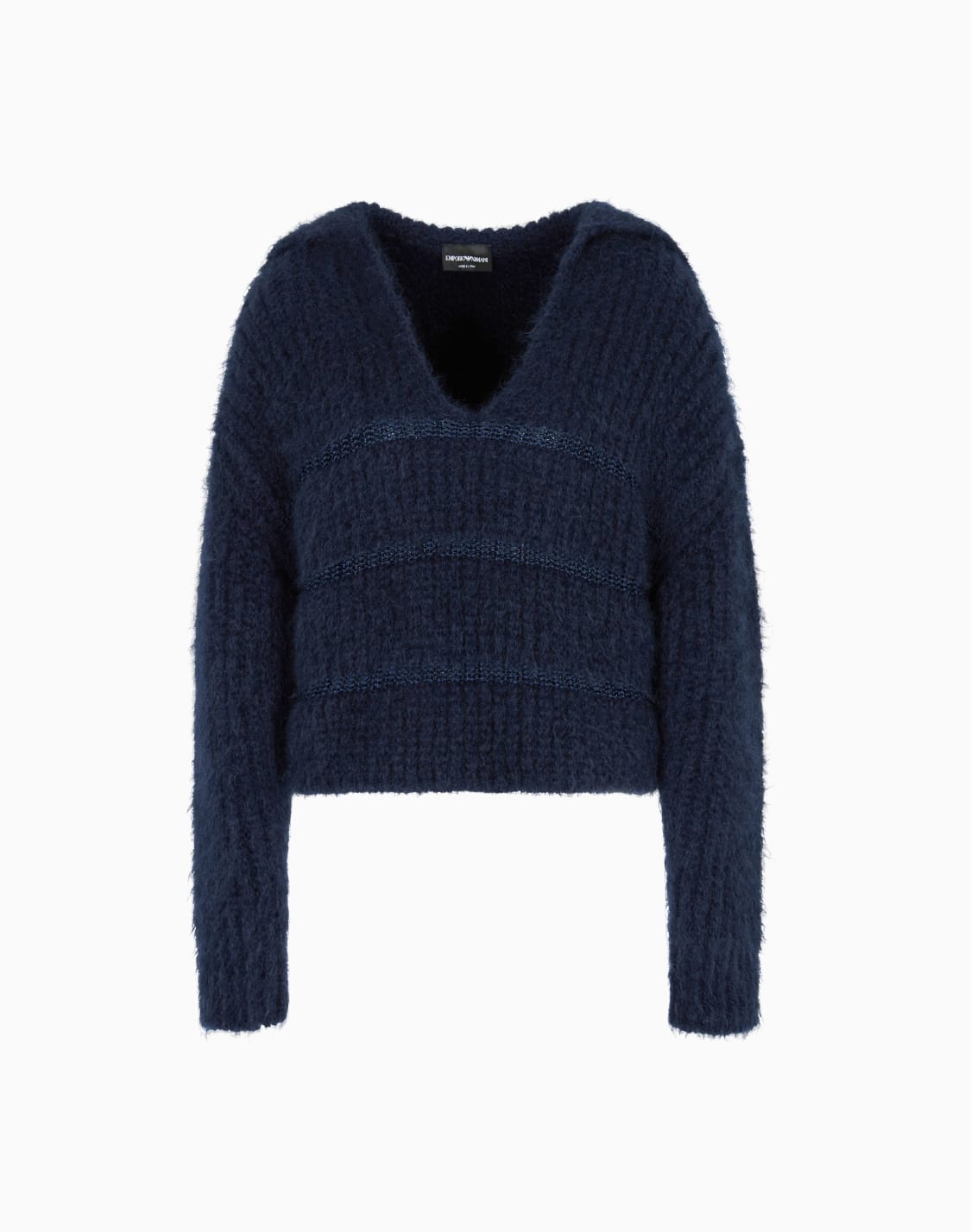 winter-urbanism-capsule-collection-jumper-made-of-a-mohair-wool-blend-in-a-half-fishermans-rib-navy-blue--emporio-armani