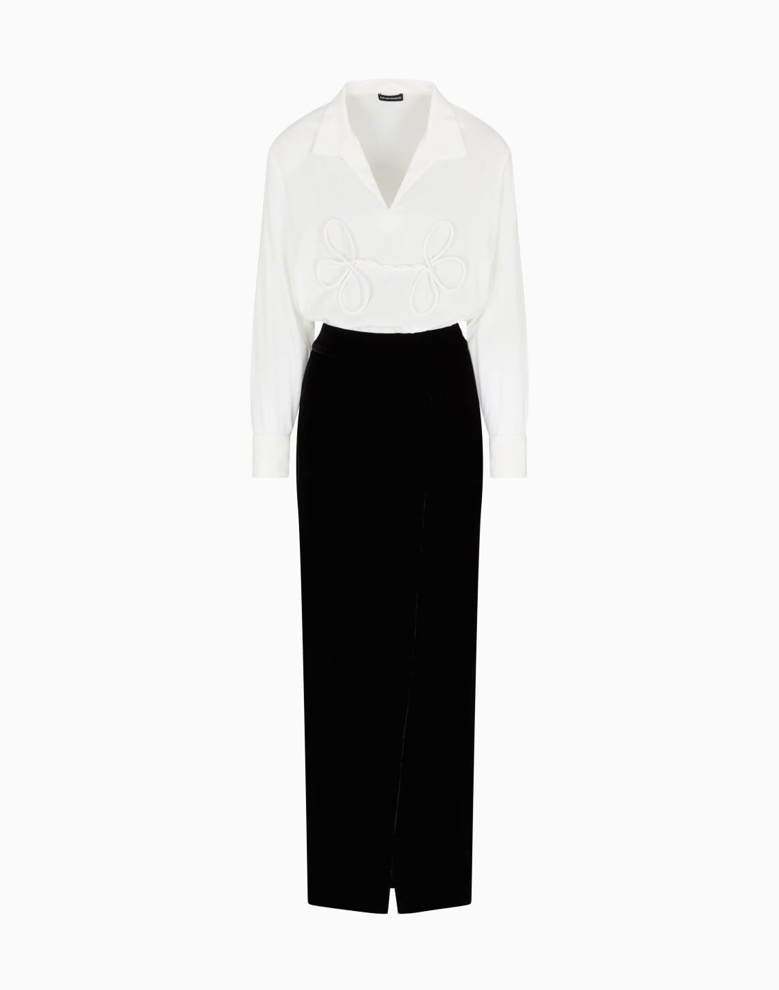 asv-jeu-de-cartes-velvet-dress-with-a-two-piece-effect-black--emporio-armani