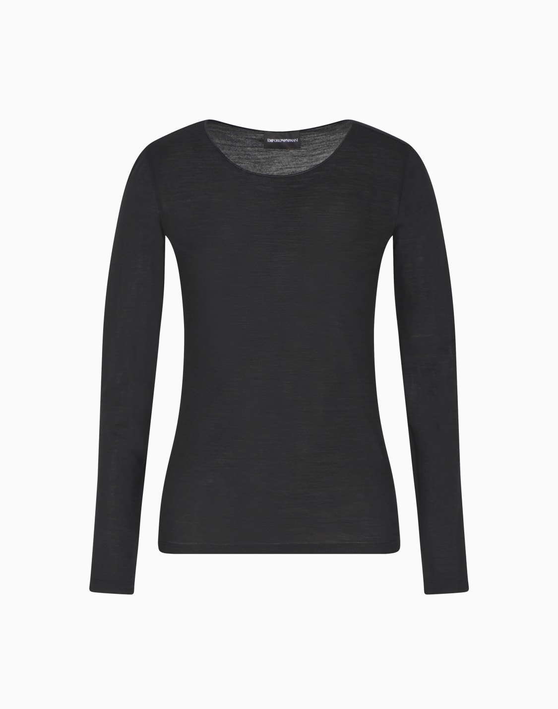 round-neck-jumper-made-of-lightweight-jersey-in-a-wool-and-silk-blend-black--emporio-armani