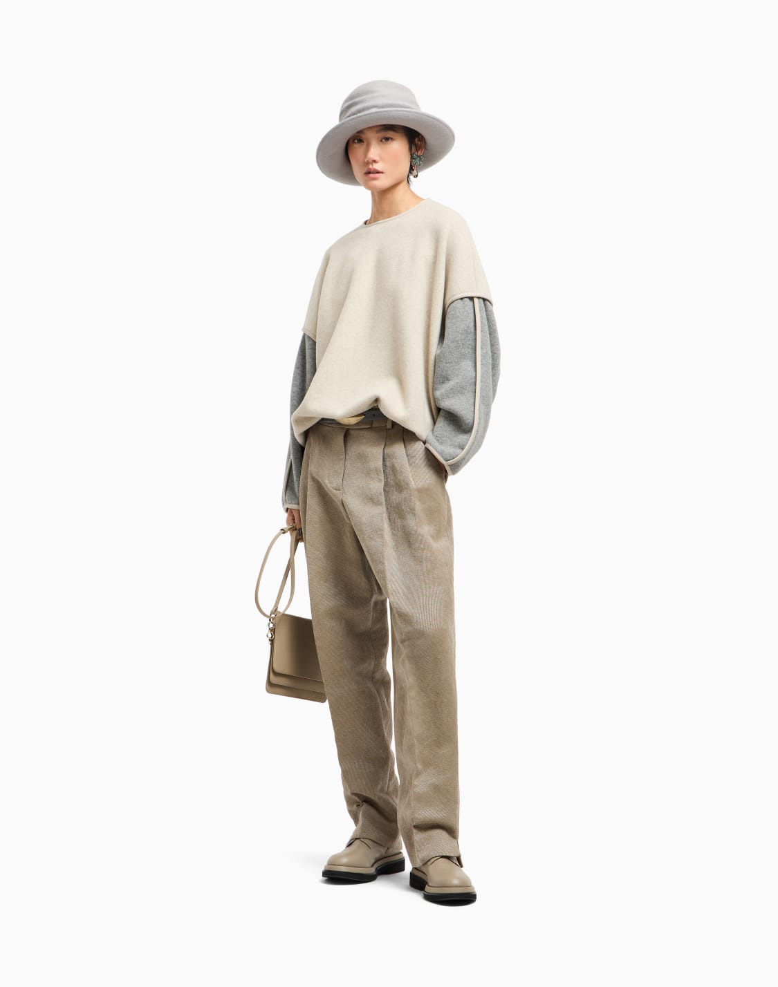 スウェットシャツ-バジンウルカシミア-ジャジ-ベジュ--giorgio-armani