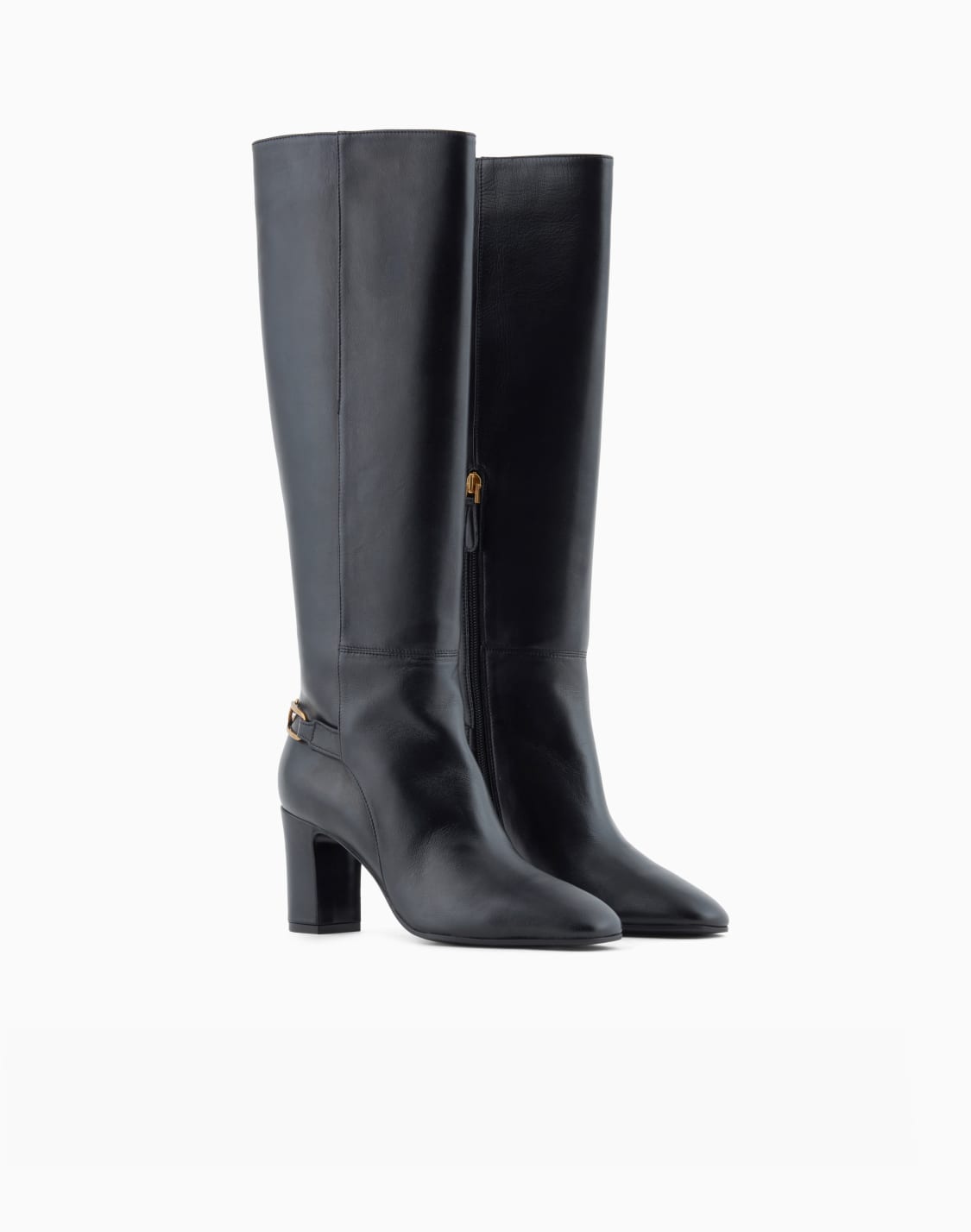 botas-de-napa-con-tira-y-placa-de-guila-negro--emporio-armani