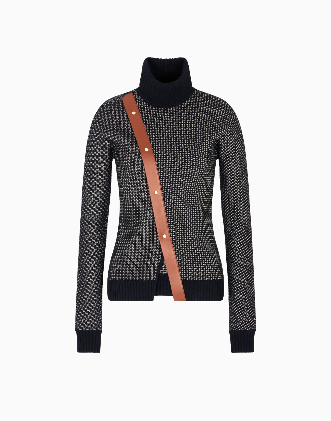 jacquard-wool-and-cashmere-mock-neck-jumper-with-leather-detail-black--giorgio-armani