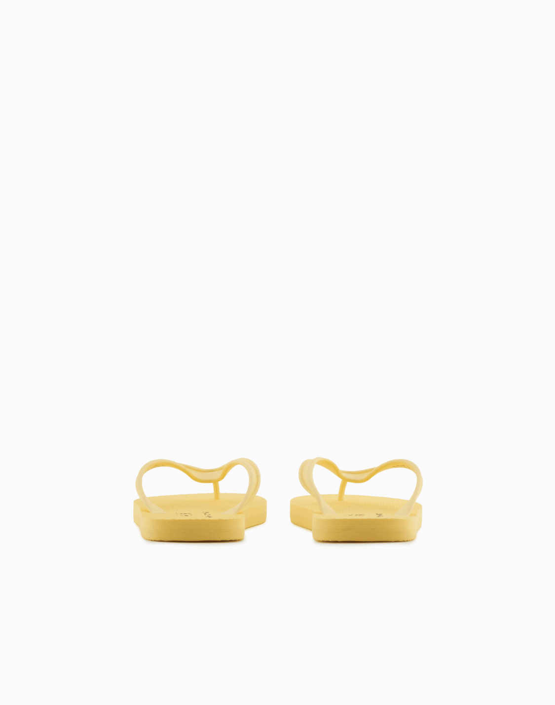 Armani Exchange Black And White Rubber Flip-Flop Sandals main image 1