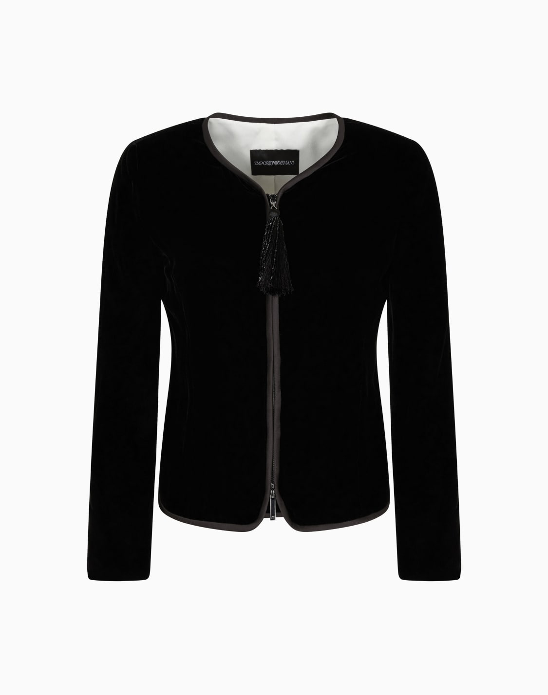 asv-velvet-jacket-with-tassel-zip-black--emporio-armani
