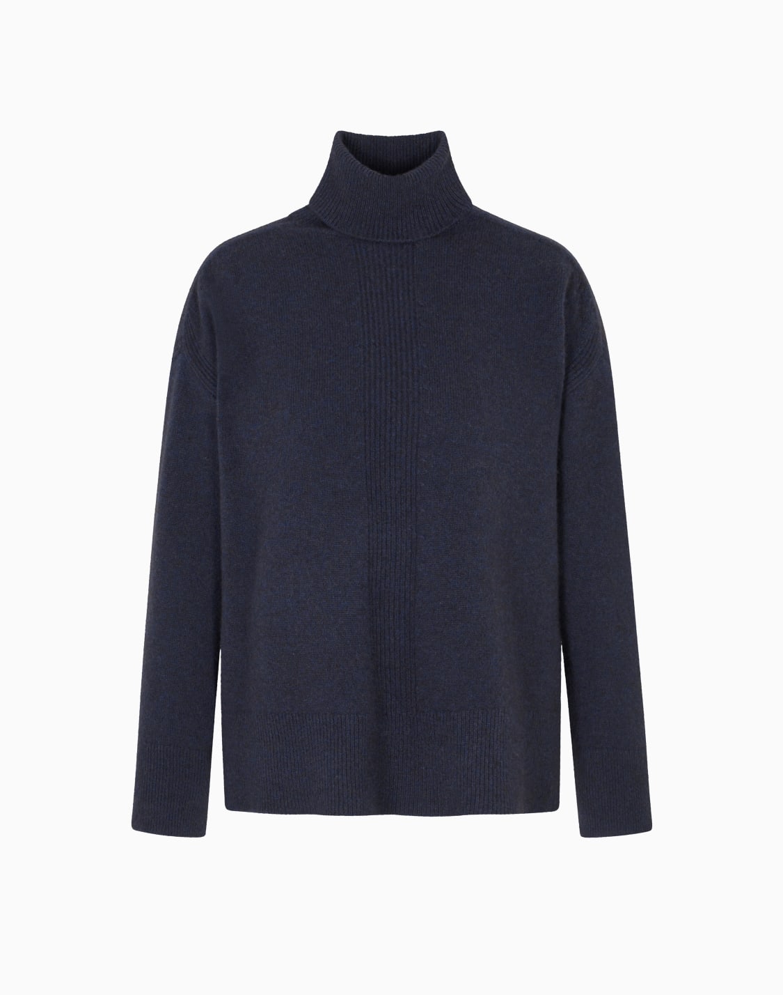 -pull-col-roul-en-laine-de-yak-mlange-bleu--emporio-armani
