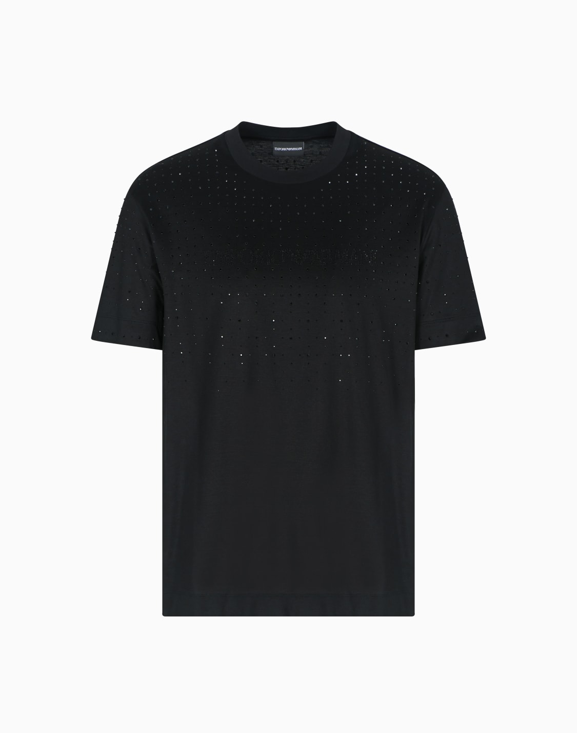 t-shirt-in-jersey-misto-lyocell-con-strass-clubwear-nero--emporio-armani