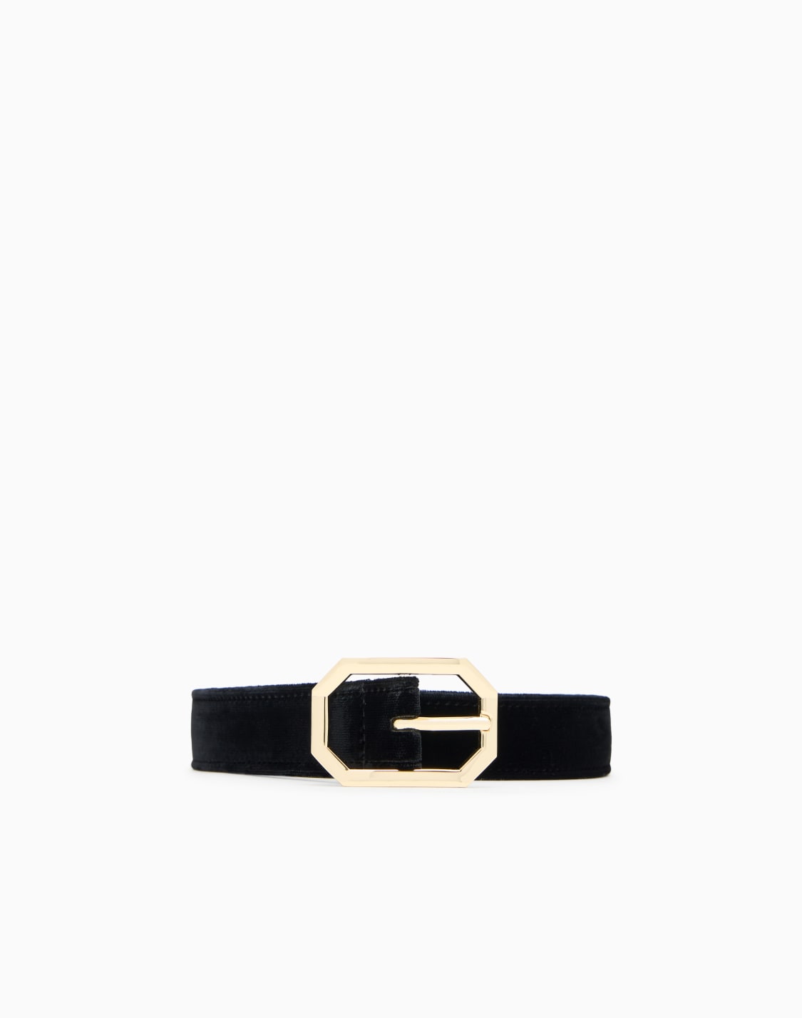 cintura-con-fibbia-in-velluto-liscio-nero--emporio-armani