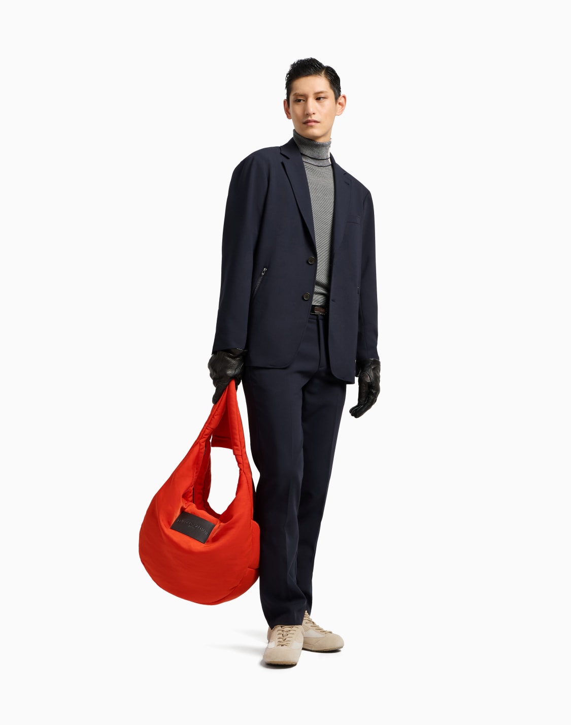 チノパンツ-ビスコス混紡ツイル-ネイビブル--emporio-armani