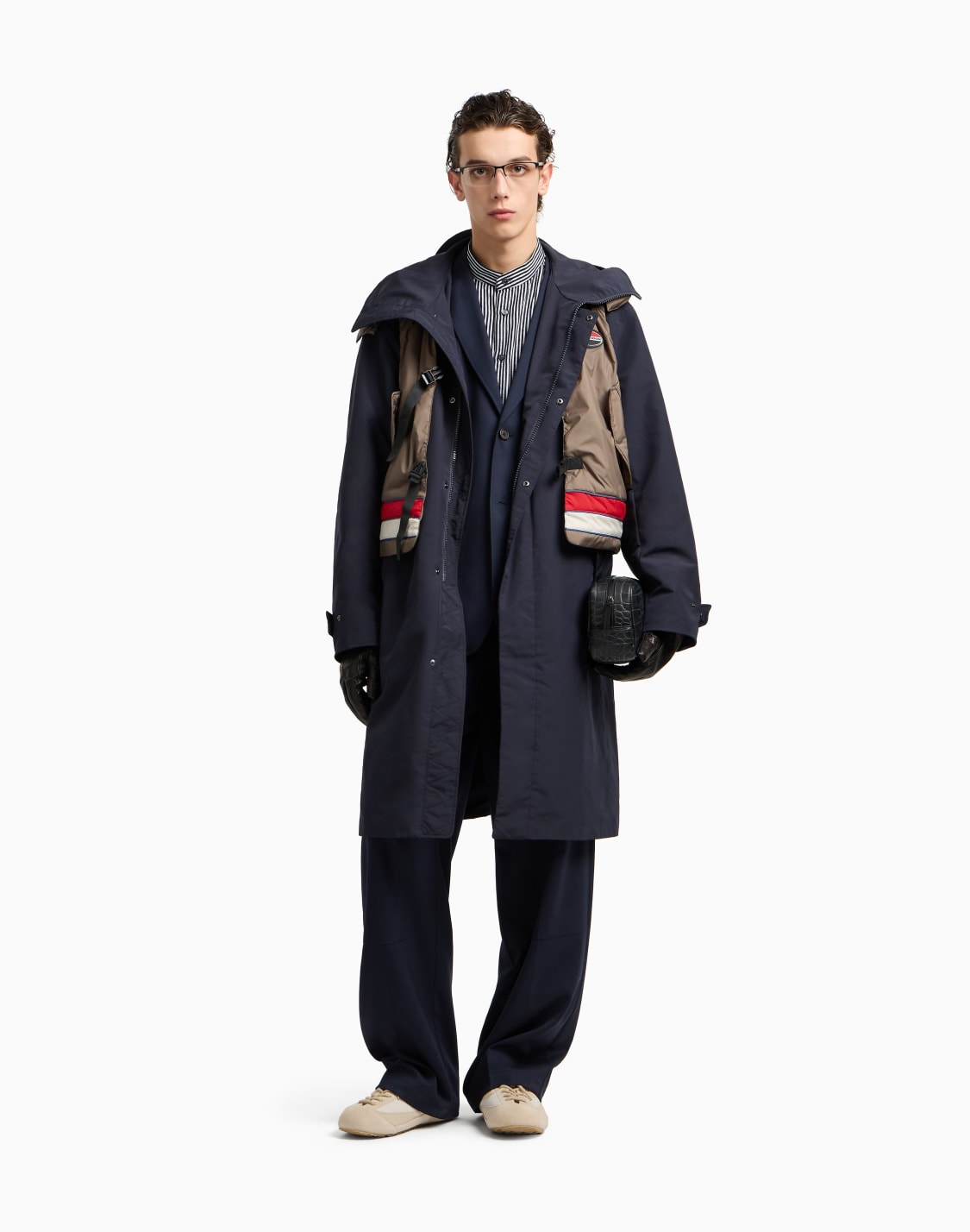 chenille-shirt-with-a-guru-collar-with-a-striped-motif-blue--emporio-armani