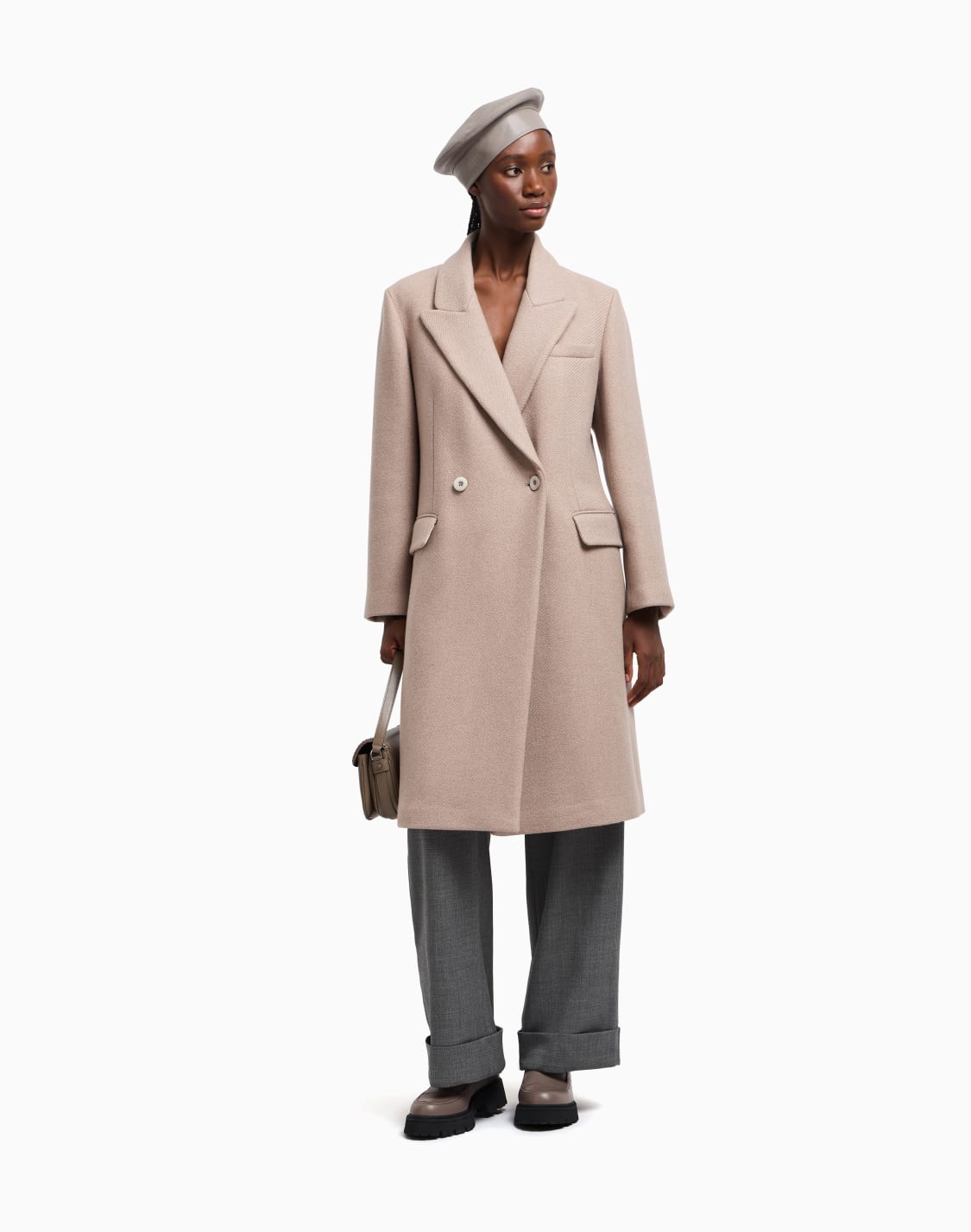 zweireihiger-mantel-aus-wollmischung-beige--emporio-armani