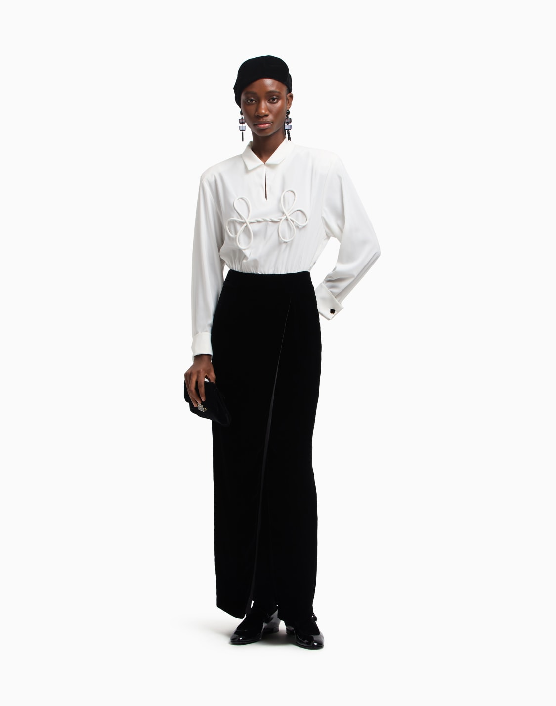 asv-jeu-de-cartes-velvet-dress-with-a-two-piece-effect-black--emporio-armani