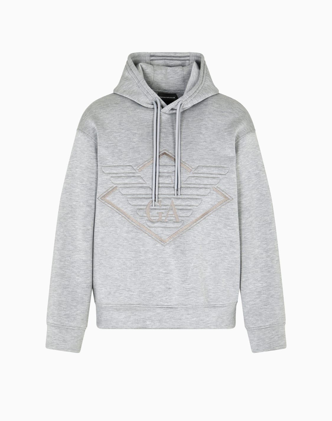 double-jersey-hooded-sweatshirt-with-oversized-eagle-embroidery-white--emporio-armani